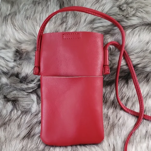 Old Navy Red Crossbody Cellphone  Bag - Picture 4 of 6